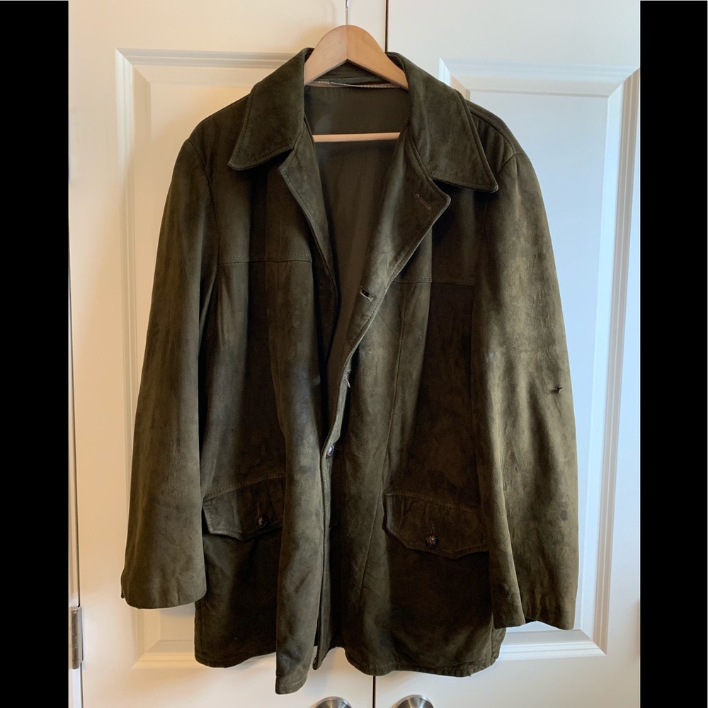 Vintage suede coat